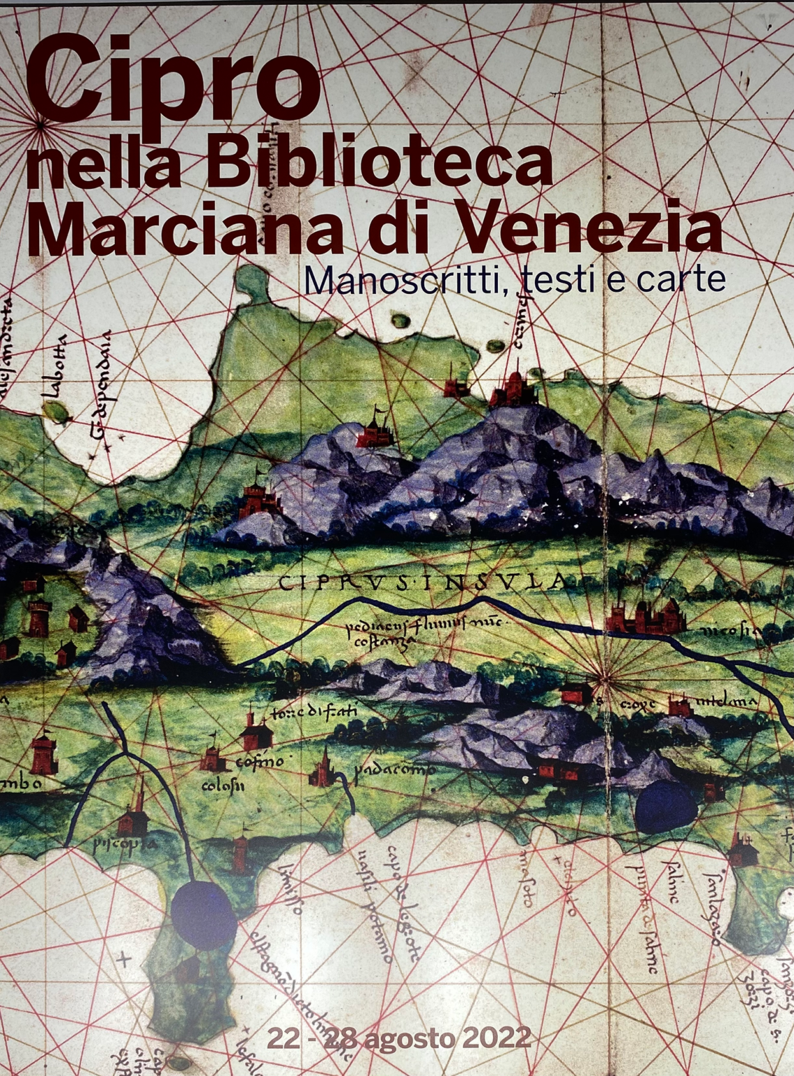 Cipro nella Biblioteca Marciana di Venezia. Manoscritti, testi e carte