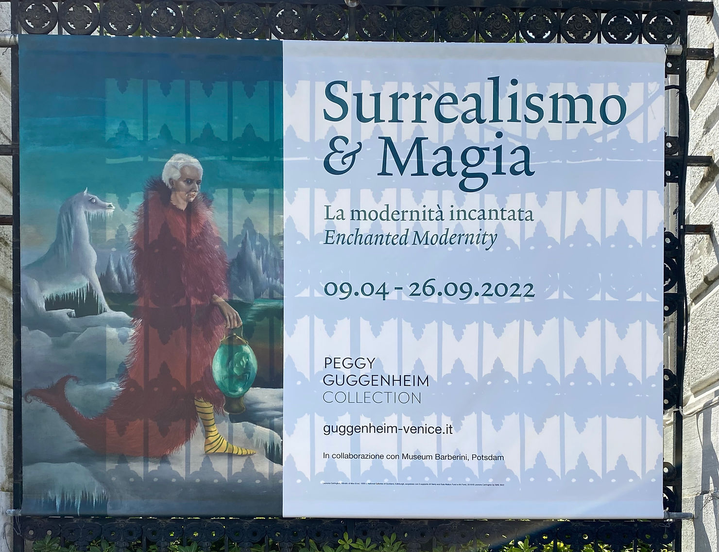 Mostra: "Surrealismo & Magia", Museo Peggy Guggenheim di Venezia.