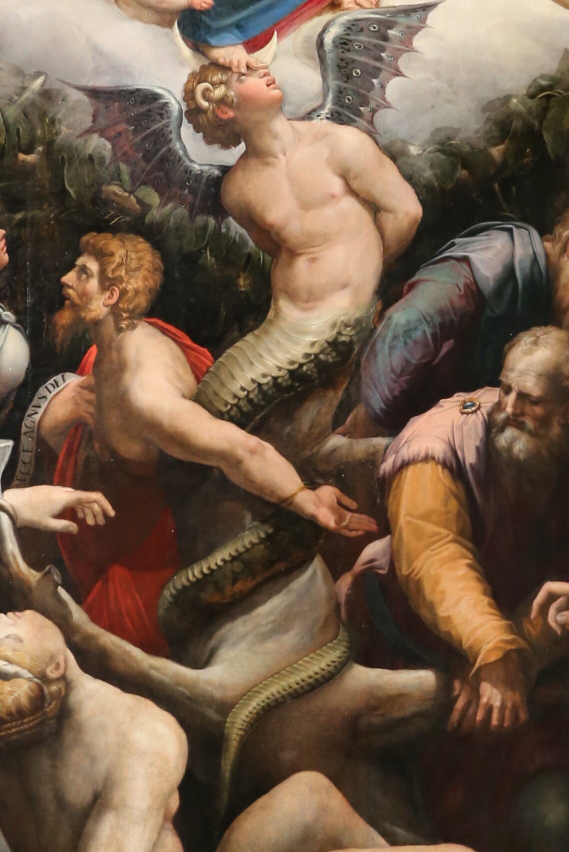 Giorgio Vasari, Particolare, Allegoria della Concezione, Chiesa dei SS. Apostoli e Biagio, Firenze