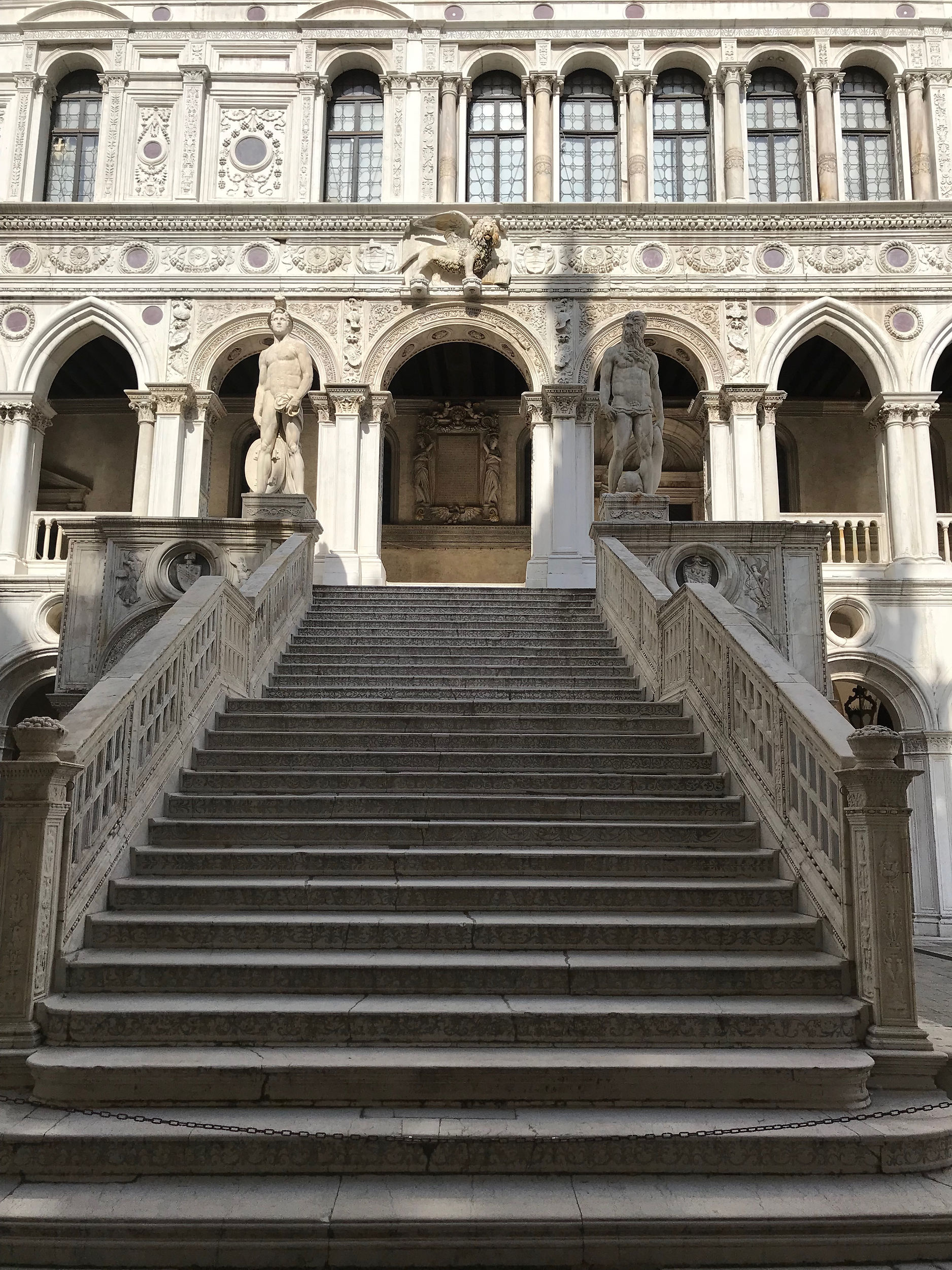 Palazzo Ducale, Venezia. Scala dei Giganti. Foto di Manuela Moschin