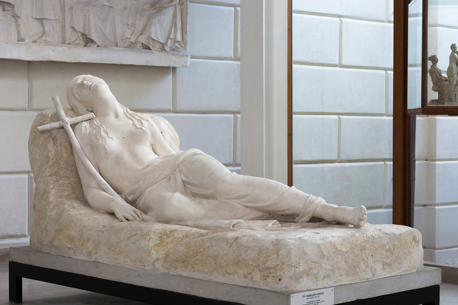 Antonio Canova "Maddalena giacente" Gesso conservato nella Gypsotheca di Possagno (Treviso)