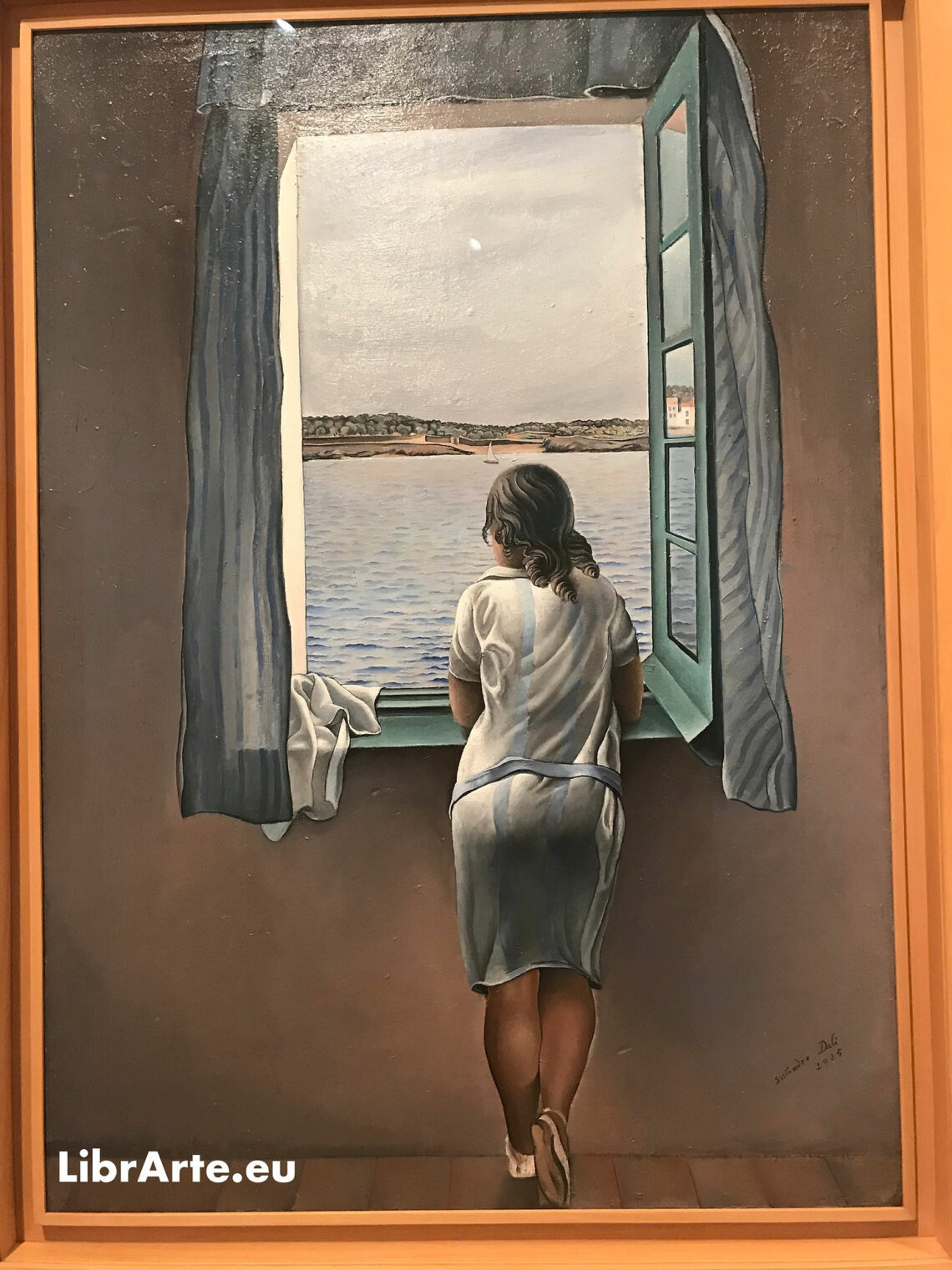 Figura a una finestra, 1925, Salvador Dalì, Museo Nacional Centro de Arte Reina Sofia, Madrid.